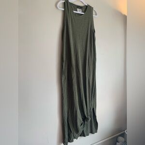 Prana Dress Women Size XL Green Summer Casual Outfit Clothing Short Sleeve